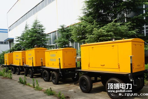 必威中文官网电话电力移动拖车式柴油发电机组