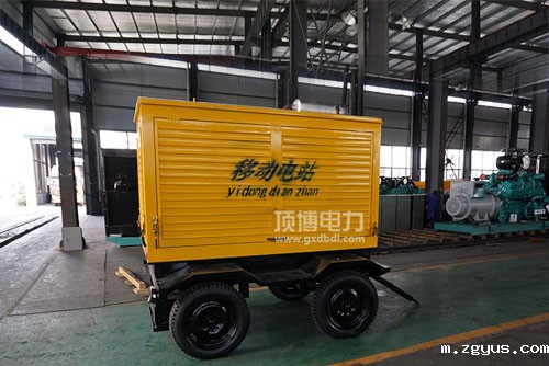 移动拖车式柴油发电机组