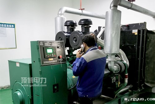 正常运行柴油发电机组冷却水温度