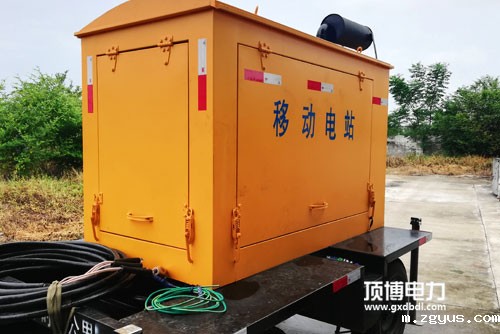 移动拖车柴油发电机组