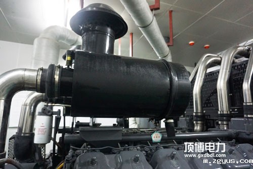 发电机组的柴油机空气滤清器图片