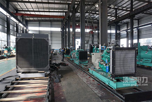 沃尔沃发电机组生产厂房电力