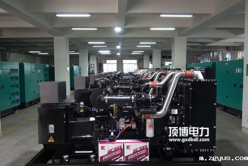 贵州长盈房地产开发有限公司采购400KW上海嘉柴发电机组