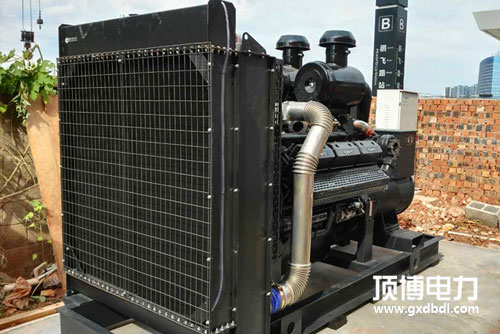  电力为广西荣旺建设集团供应75KW上柴柴油发电机组