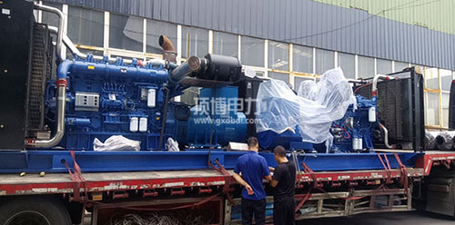 2台玉柴发电机组供应给广西新电力投资集团金秀供电有限公司