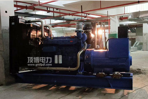 电力成为瑞州医院600KW上柴柴油发电机组供应商