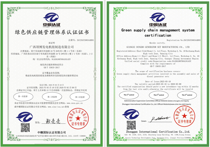 好消息|荣获《绿色供应链管理体系认证证书》