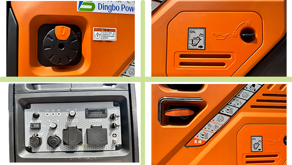 5KW手提式变频汽油发电机3