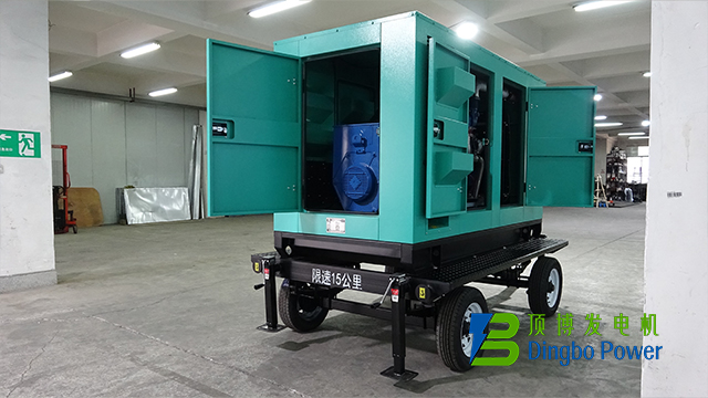 110KW玉柴防雨移动拖车发电机组2